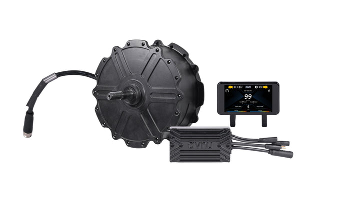 BK1510 conversion kit for ebike including rear motor, TC640 ride display, and controller