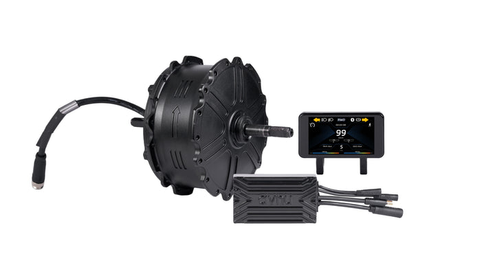BK1510 conversion kit for ebike including rear motor, TC640 ride display, and controller