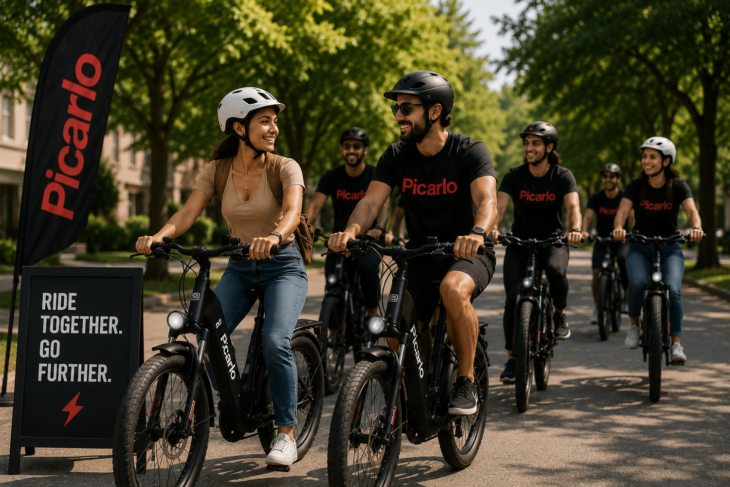 Picarlo community riding photo