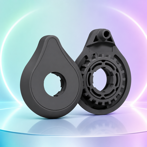 Image of waterproof pedal sensor for e-bike conversion kit with highlight on the background